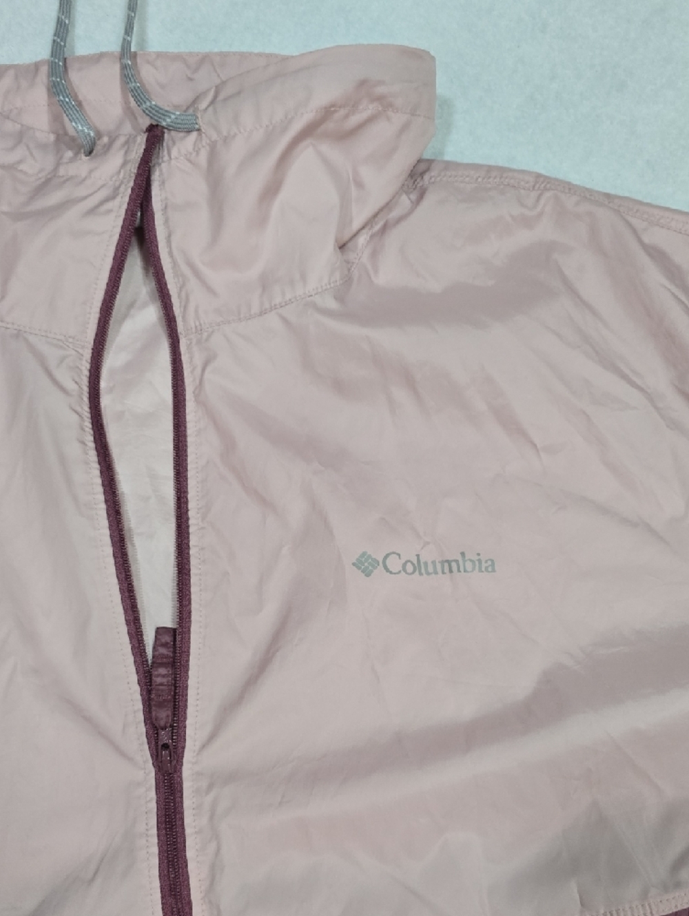 Columbia Pink and Mauve Two-Tone Bomber‎ Jacket - Picture 2 of 8
